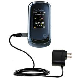 Gomadic Rapid Wall / AC Charger for the Motorola Rapture - Brand w/ TipExchange Technology