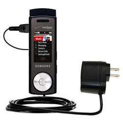 Gomadic Rapid Wall / AC Charger for the Samsung SCH-U470 - Brand w/ TipExchange Technology