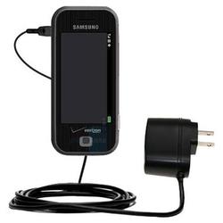 Gomadic Rapid Wall / AC Charger for the Samsung SCH-U940 - Brand w/ TipExchange Technology