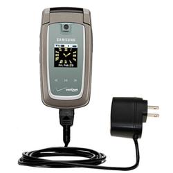 Gomadic Rapid Wall / AC Charger for the Samsung SCH-u550 - Brand w/ TipExchange Technology