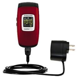 Gomadic Rapid Wall / AC Charger for the Samsung SGH-A736 - Brand w/ TipExchange Technology