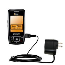 Gomadic Rapid Wall / AC Charger for the Samsung SGH-D880 DUOS - Brand w/ TipExchange Technology