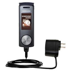 Gomadic Rapid Wall / AC Charger for the Samsung SGH-F210 - Brand w/ TipExchange Technology