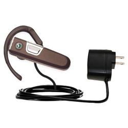 Gomadic Rapid Wall / AC Charger for the Sony Ericsson HBH-PV710 - Brand w/ TipExchange Technology