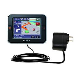 Gomadic Rapid Wall / AC Charger for the Sony Nav-U NV-U52 - Brand w/ TipExchange Technology