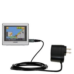 Gomadic Rapid Wall / AC Charger for the Sony Nav-U NV-U70 - Brand w/ TipExchange Technology