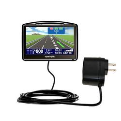 Gomadic Rapid Wall / AC Charger for the TomTom GO 730 - Brand w/ TipExchange Technology