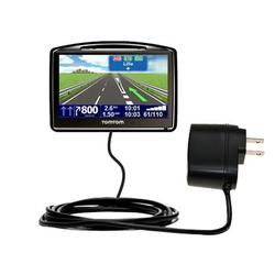 Gomadic Rapid Wall / AC Charger for the TomTom Go 530 - Brand w/ TipExchange Technology