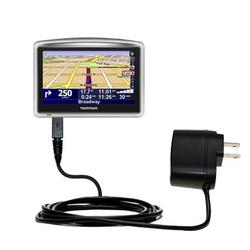 Gomadic Rapid Wall / AC Charger for the TomTom XL 330 - Brand w/ TipExchange Technology