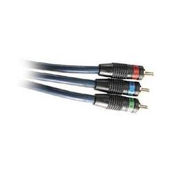 Recoton Component Video Cable - 3 x RCA - 3 x RCA - 6ft - Black