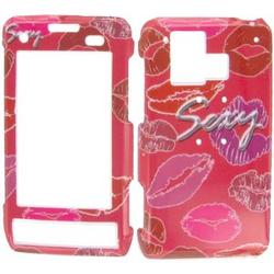 Wireless Emporium, Inc. Red Sexy Lips Snap-On Protector Case Faceplate for LG Dare VX9700