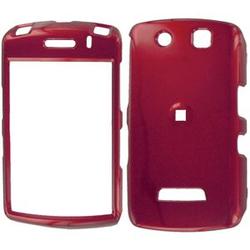 Wireless Emporium, Inc. Red Snap-On Protector Case Faceplate for Blackberry Storm 9530