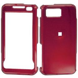 Wireless Emporium, Inc. Red Snap-On Protector Case Faceplate for Samsung Omnia SCH-i910
