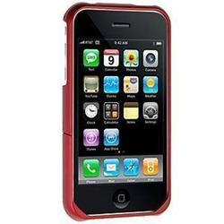 Wireless Emporium, Inc. Red Snap-On Rubberized Protector Case for Apple iPhone 3G