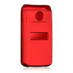 Wireless Emporium, Inc. Red Snap-On Rubberized Protector Case for Sony Ericsson TM506