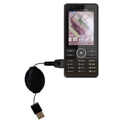 Gomadic Retractable USB Cable for the Sony Ericsson G900 with Power Hot Sync and Charge capabilities - Gomad