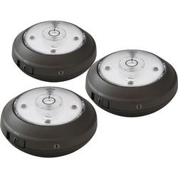 Rite Lite LPL623XLL Wireless Puck Light with Sensor - Pack of 3