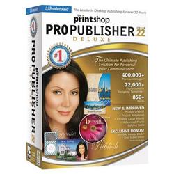 Riverdeep Print Shop Pro Publisher 22 Deluxe DVD ( Windows )