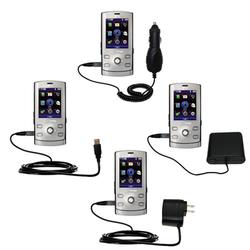 Gomadic Road Warrior Kit for the LG VX8610 includes a Car & Wall Charger AND USB cable AND Battery Extender