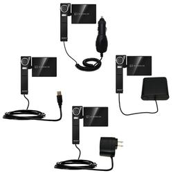 Gomadic Road Warrior Kit for the Sony NSC-GC1 includes a Car & Wall Charger AND USB cable AND Battery Extend