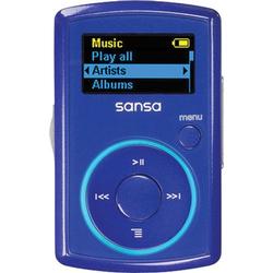 SanDisk Corporation SANSA CLIP 2GB BLUE-USB FM RADIO