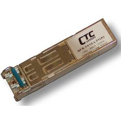 CTCUnion SFP (miniGBIC) optical module, single mode, Gigabit 1.25G rate, 1000Base LHX, 40Km, LC connector, 13