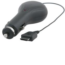 Eforcity SPH-M800 Instinct Premium Retractable Car Charger : SCH-U940 Glyde / SGH-U900 Soul / SGH-i617 BlackJ