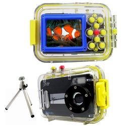 SVP Aqua 1231 BLACK- 12 MP Max. Digital Camera/ Video Recorder/ 8X Digital Zoom/ + Trpod Kit!