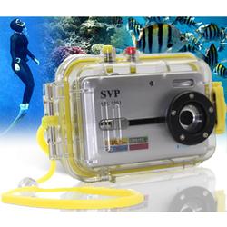 SVP Aqua 1251 Silver- 12 MP Max. Digital Camera/ Video Recorder/ 8X Digital Zoom/ 2 LCD Screen
