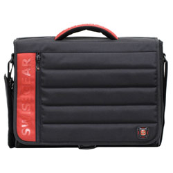 SWISS GEAR by WEGNER SWISSGEAR ANTHEM BRIEFCASE CASERED/BLK UP TO 15.4IN LAPTOP