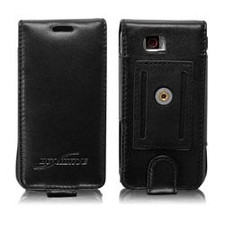 BoxWave Corporation Samsung Omnia i900 Designio Leather Case (Vertical Flip Cover)