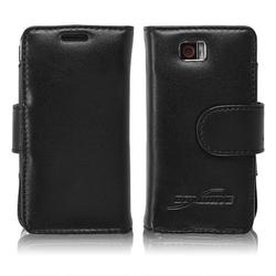 BoxWave Corporation Samsung Omnia i910 Designio Leather Case (Horizontal Flip Cover)