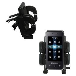 Gomadic Samsung SGH-F490 Car Vent Holder - Brand