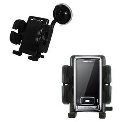 Gomadic Samsung SGH-G800 Flexible Car Windshield Holder - Brand