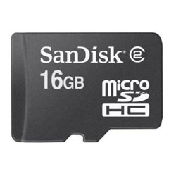 SanDisk 16GB microSDHC Card (SDSDQ-016G-E11M)