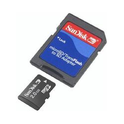 SanDisk 2GB MicroSD Memory Card TransFlash w/ SD Adapter (BULK)