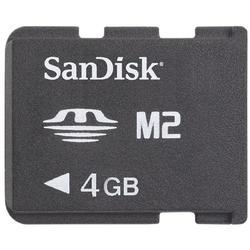 SanDisk 4GB Memory Stick Micro (M2) - 4 GB