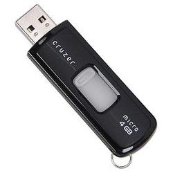 SanDisk Cruzer Micro 4GB USB 2.0 Flash Drive (Black)