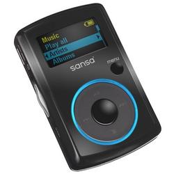 SanDisk Sansa Clip 8GB Flash MP3 Player - FM Tuner, Voice Recorder - 8GB Flash Memory - Black
