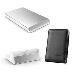 SEAGATE - RETAIL Seagate FreeAgent Go 500GB USB 2.0 Portable Hard Drive w/ Dock and Case (ST905003FGA2E1-KIT)