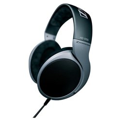 Sennheiser HD 555 Stereo Headphone - - Black, Silver
