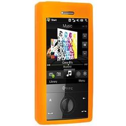 Wireless Emporium, Inc. Silicone Case for HTC Touch Diamond (Orange)