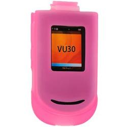 Wireless Emporium, Inc. Silicone Case for Motorola Rapture VU30 (Hot Pink)