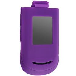 Wireless Emporium, Inc. Silicone Case for Motorola Rapture VU30 (Purple)