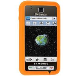 Wireless Emporium, Inc. Silicone Case for Samsung Behold T919 (Orange)