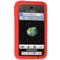 Wireless Emporium, Inc. Silicone Case for Samsung Behold T919 (Red)