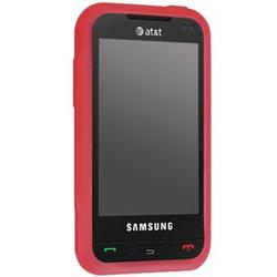 Wireless Emporium, Inc. Silicone Case for Samsung Eternity SGH-A867 (Red)