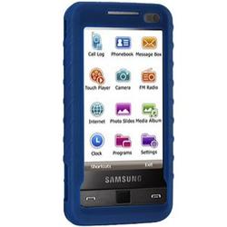 Wireless Emporium, Inc. Silicone Case for Samsung Omnia SCH-i910 (Blue)