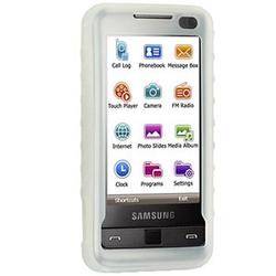 Wireless Emporium, Inc. Silicone Case for Samsung Omnia SCH-i910 (White)