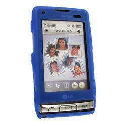 Eforcity Silicone Skin Case for LG Dare VX9700, Blue by Eforcity